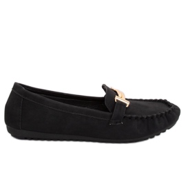 Mocassins femme noirs VS-685 Noir