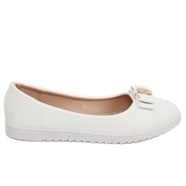Ballerines femme blanches YSD-03 Blanc
