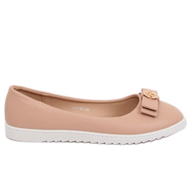 Ballerines femme beiges YSD-03 Nude