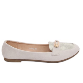 Gris Mocassins femme VS-662 LT.GRAY Gris Mocassins femme VS-662 LT.GRAY