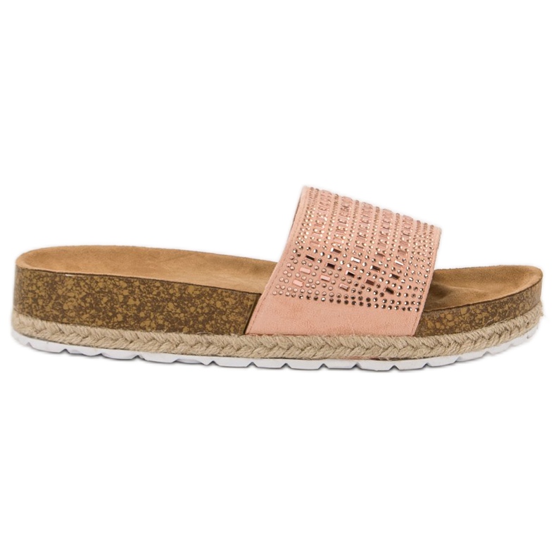 Seastar Chaussons Roses Avec Oxyde De Zirconium