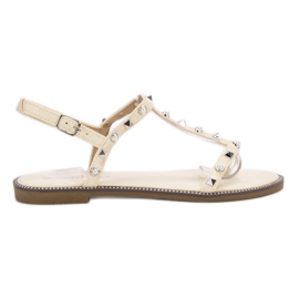 Bestelle Sandales beiges