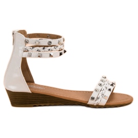 SHELOVET Sandales de roche blanc