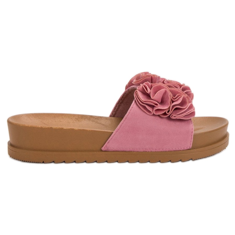 Primavera Pantoufles Roses
