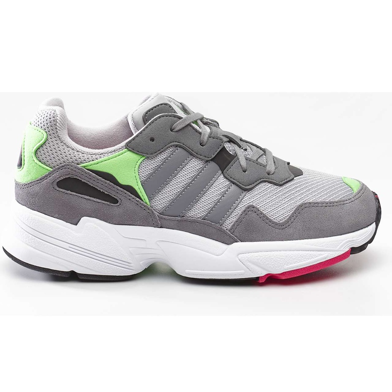 Adidas Yung 96 J 802 Gris Deux Gris Trois Choc Rose multicolore