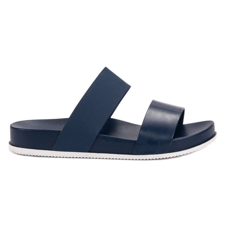 SHELOVET Chaussons Confortables Bleu Marine