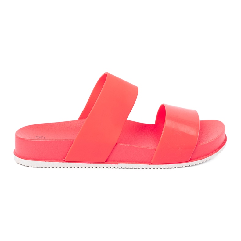 SHELOVET Pantoufles Corail Confortables rouge
