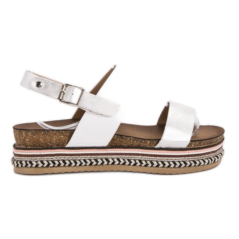 Seastar Sandales sur la plate-forme blanche