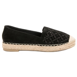 Espadrilles en daim VICES le noir