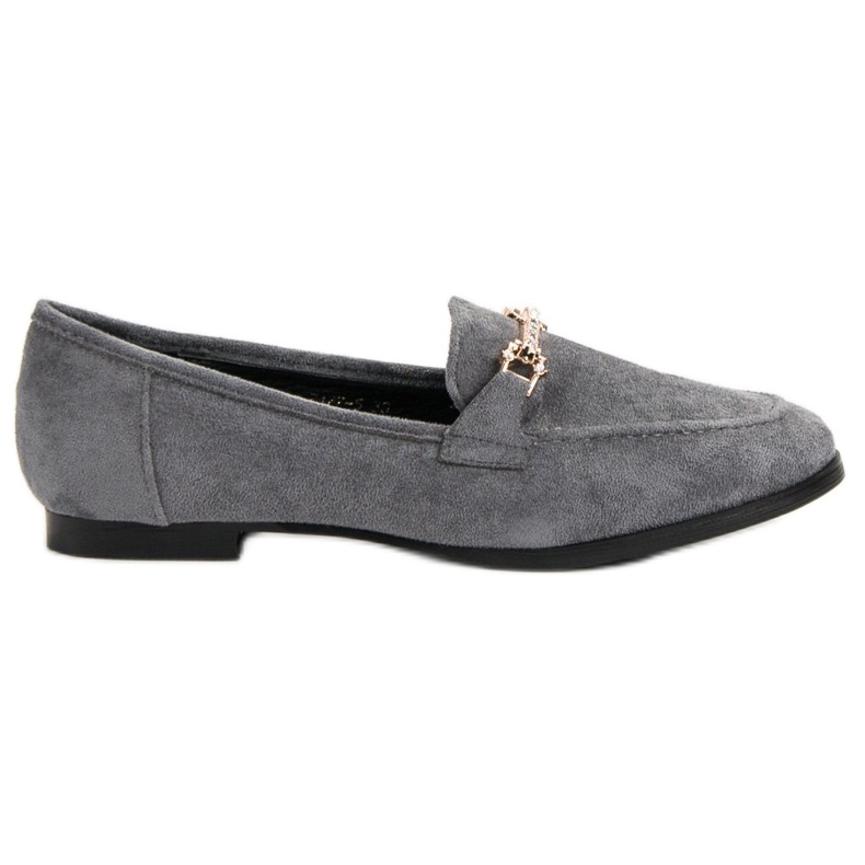 Balada Mocassins en daim gris