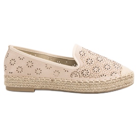 Espadrilles à enfiler VICES beige