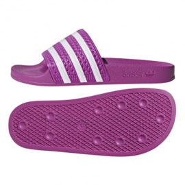 Pantoufles Adidas Originals Adilette W CG6539 blanc violet