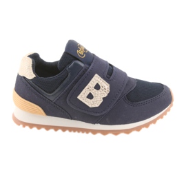 Chaussures pour enfants Befado jusqu'à 23 cm 516Y038 jaune bleu marine