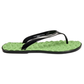SHELOVET Tongs en caoutchouc vert