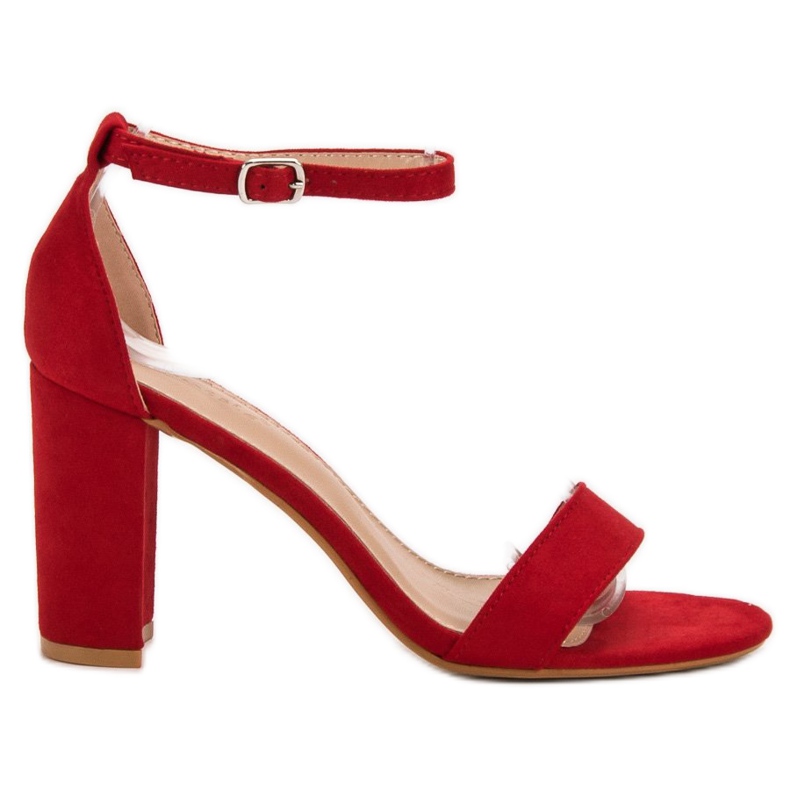 Anesia Paris Sandales rouges sexy