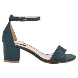 Sandales en daim VICES bleu