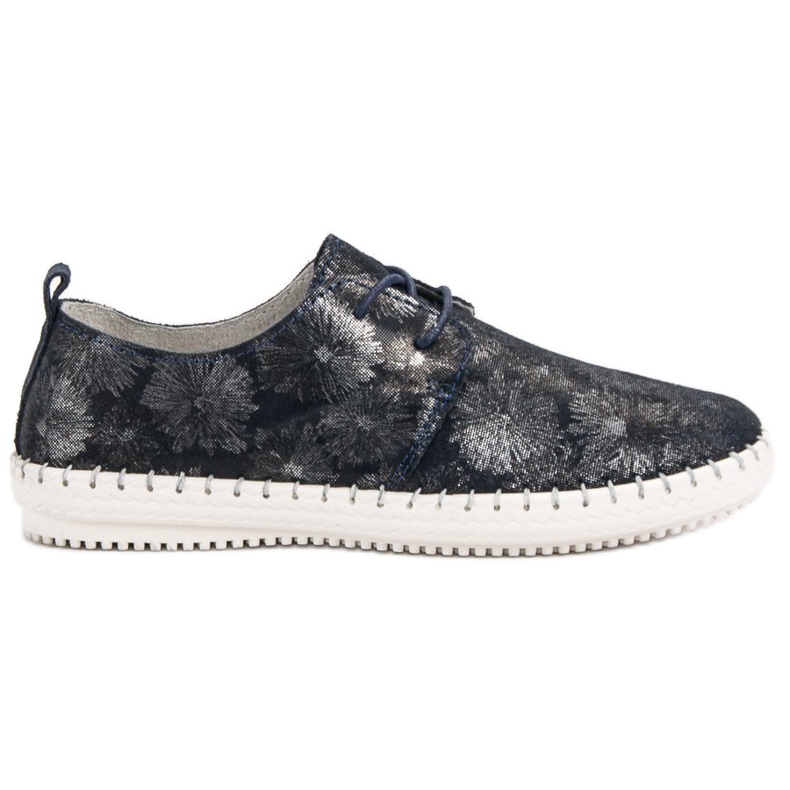 Filippo Bottes en cuir nouées bleu multicolore