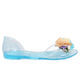 Ballerines meliski bleu 7620-PL Bleu