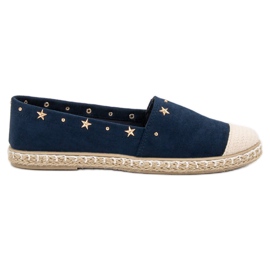 SHELOVET Espadrilles À Jets bleu marin