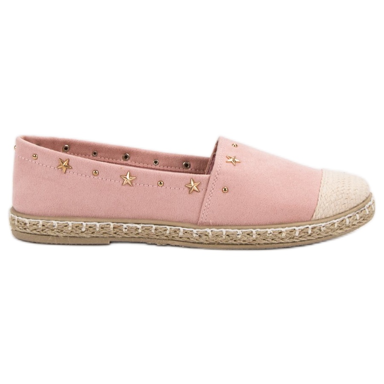SHELOVET Espadrilles À Jets rose