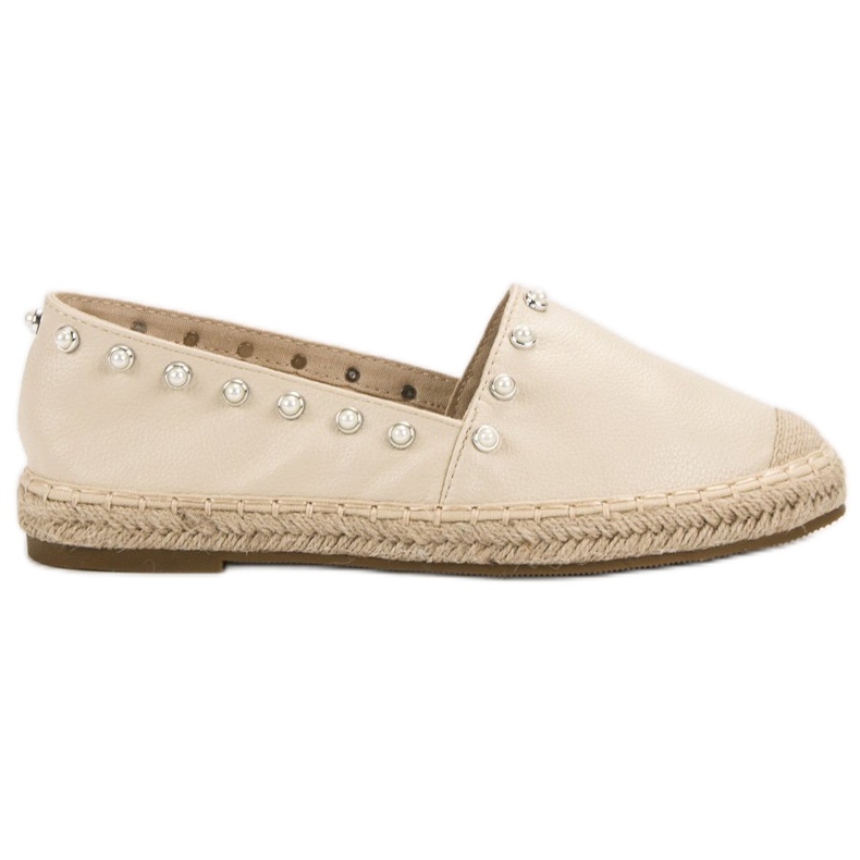 Erynn Espadrilles Avec Perles brun