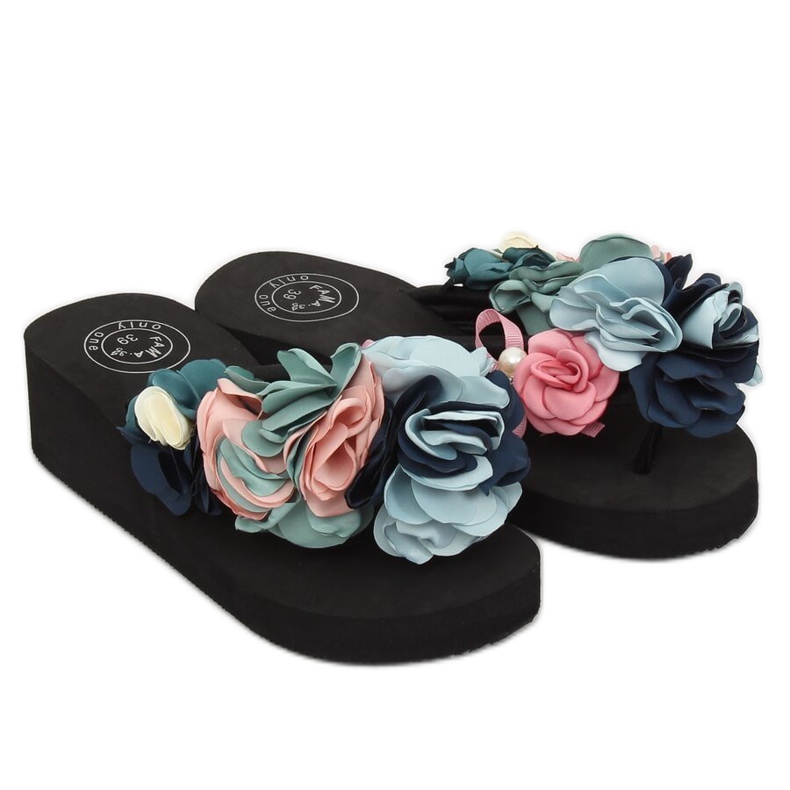 Noir FM5050 Semelles en mousse noire multicolore