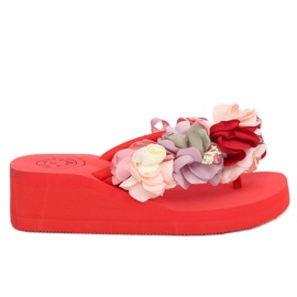 Rouge FM5050 Semelles en mousse rouge multicolore