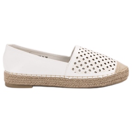 Espadrilles en daim VICES blanche