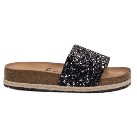 Goodin Pantoufles À La Mode Pour Femmes le noir