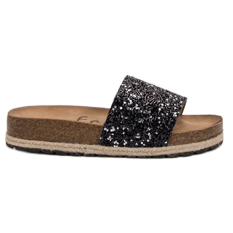 Goodin Pantoufles À La Mode Pour Femmes le noir