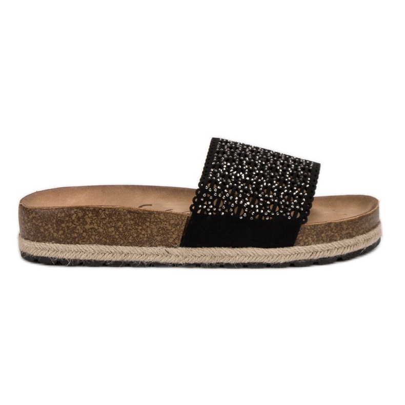Goodin Chaussons Ajourés le noir