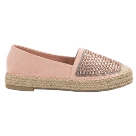 Espadrilles Avec Oxyde De Zirconium VICES rose
