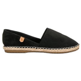 Espadrilles en daim VICES noir