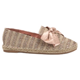 Espadrilles À Paillettes VICES rose