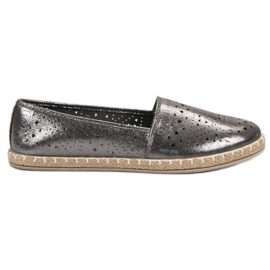 Vgy Max Espadrilles Brillantes gris Vgy Max Espadrilles Brillantes gris