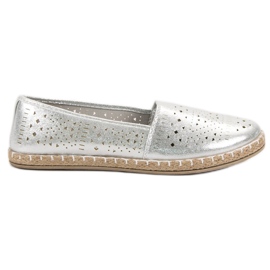 Vgy Max Espadrilles Brillantes gris Vgy Max Espadrilles Brillantes gris