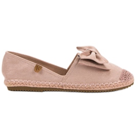 Espadrilles Avec Nœud VICES rose