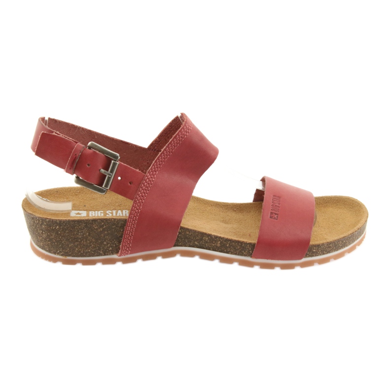 Sandales femme Big Star 274A016 rouges