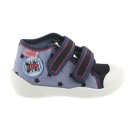 Befado baskets chaussures pour enfants 212P057 rouge bleu marine bleu