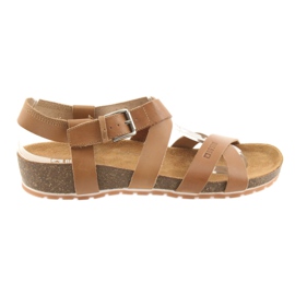 Sandales femme Big Star camel 274A010 brun