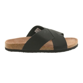 Chaussons profilés pour hommes Big Star 174603 noirs