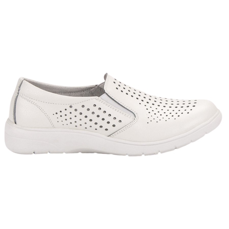 Kylie Chaussures en cuir blanc blanche Kylie Chaussures en cuir blanc blanche