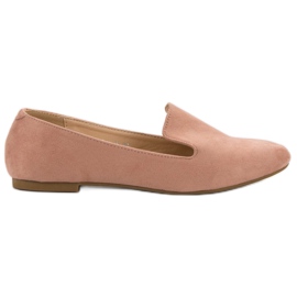 Lily Shoes Seigneurs du daim rose