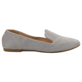 Lily Shoes Seigneurs du daim gris