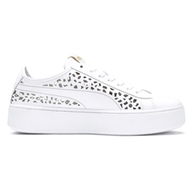 Puma Vikky Stacked Laser Cut 369378 02 blanc