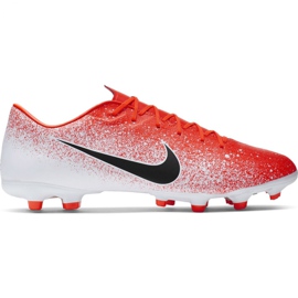 Chaussures de football Nike Mercurial Vapor 12 Academy Mg M AH7375-801 multicolore rouge