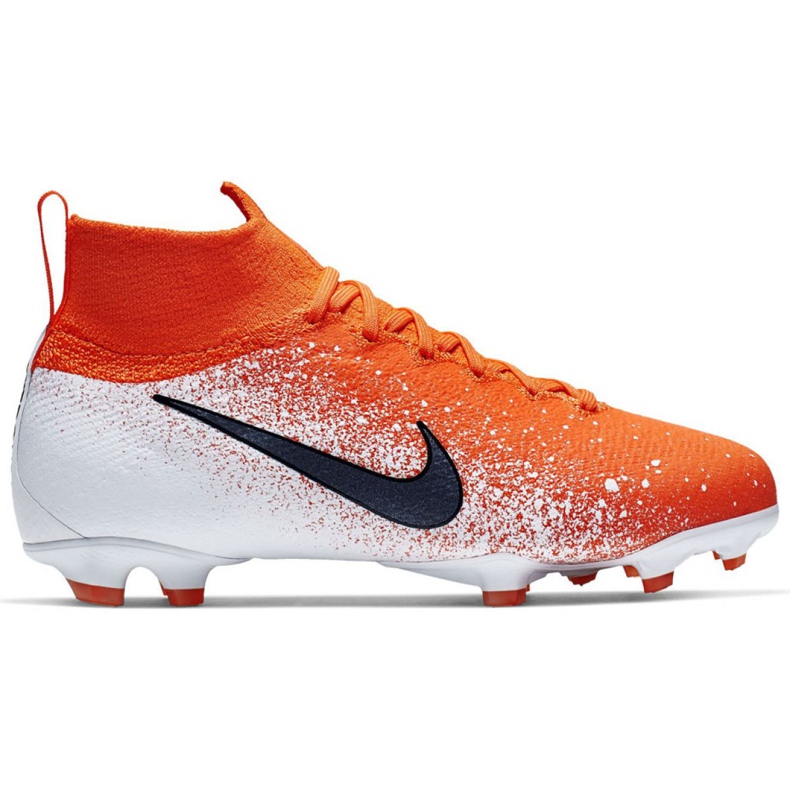 Chaussures de football Nike Mercurial Superfly 6 Elite Fg Jr AH7340-801 multicolore rouge
