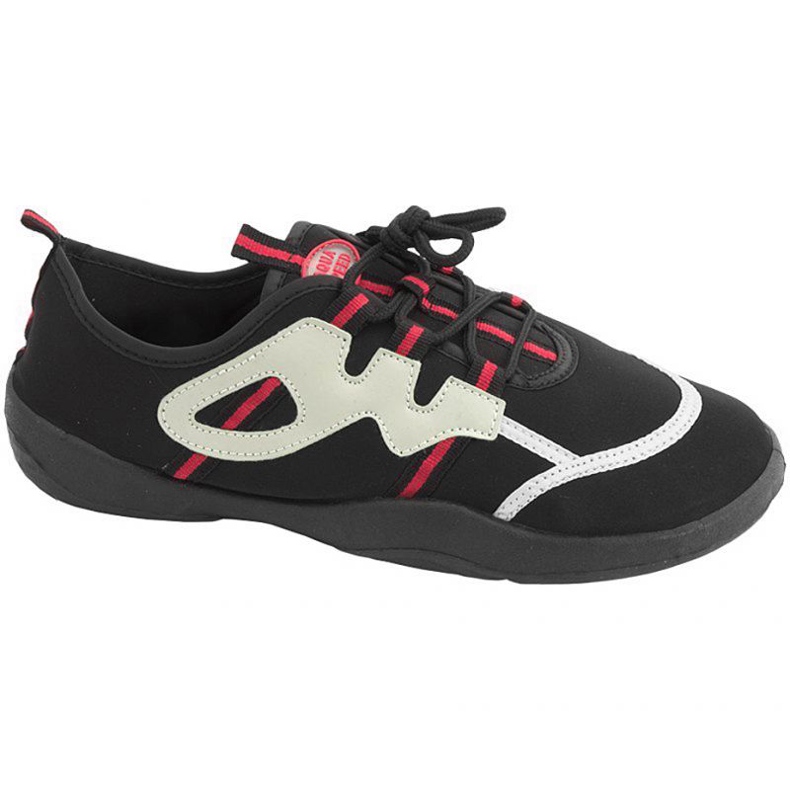 Chaussures de plage Aqua-speed noir, gris et rouge 19A le noir Chaussures de plage Aqua-speed noir, gris et rouge 19A le noir