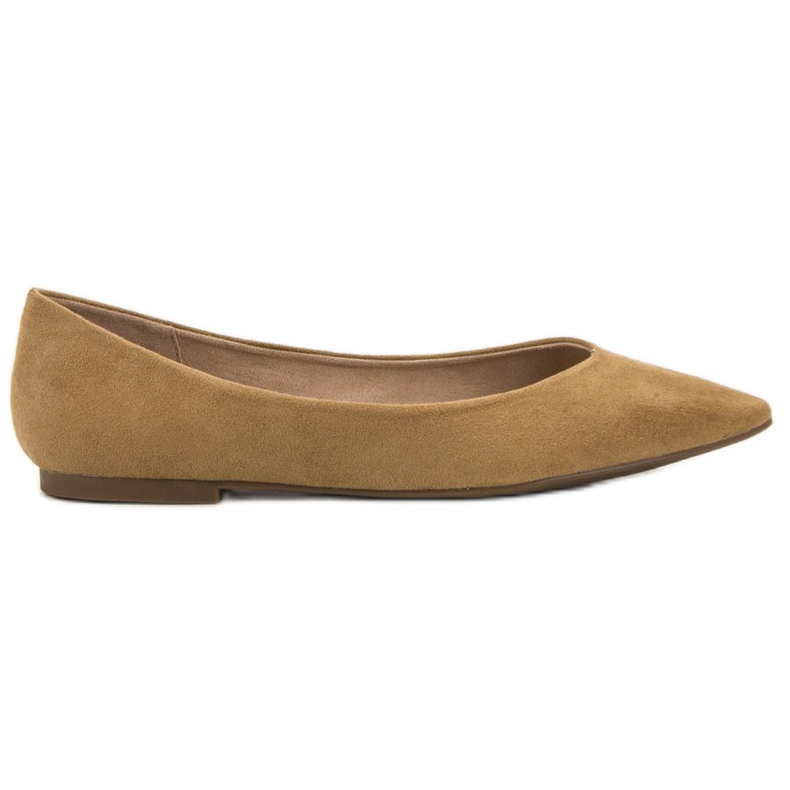 Corina Ballerine En Spitz brun Corina Ballerine En Spitz brun