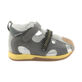 Sandales garçons navets Bartek 81772 gris jaune